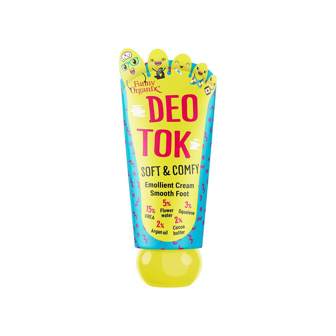 Крем-уход для ног Гладкость и Комфорт Deo-Tok