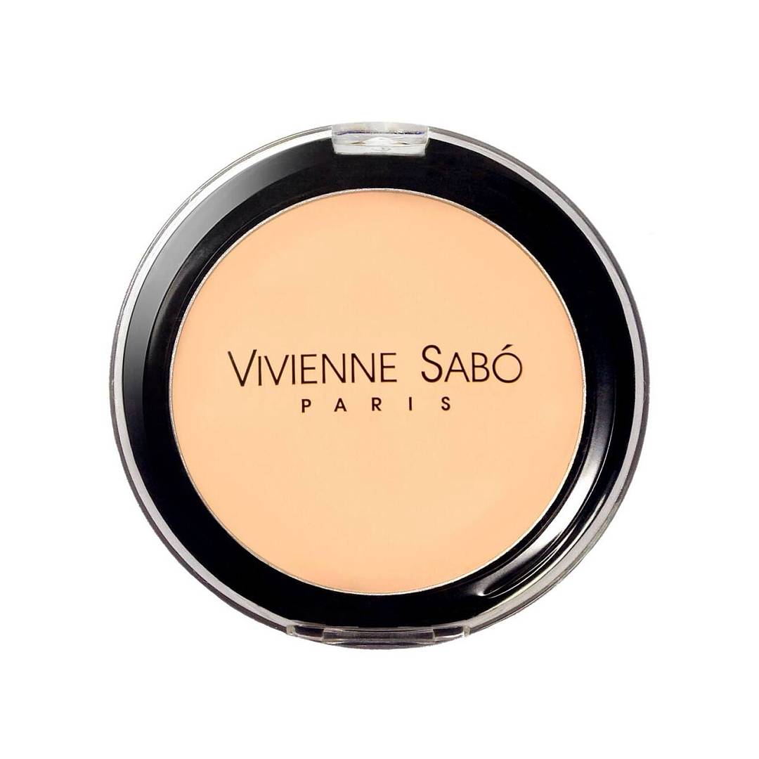 Пудра для лица компактная матирующая круглая Joli Moyen