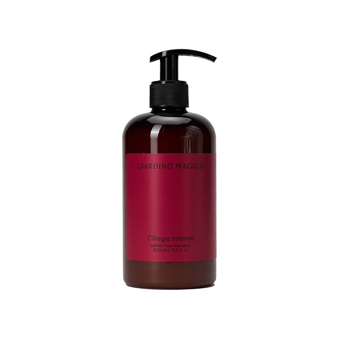 Шампунь бессульфатный с пептидами шелка Ciliegia Intenso