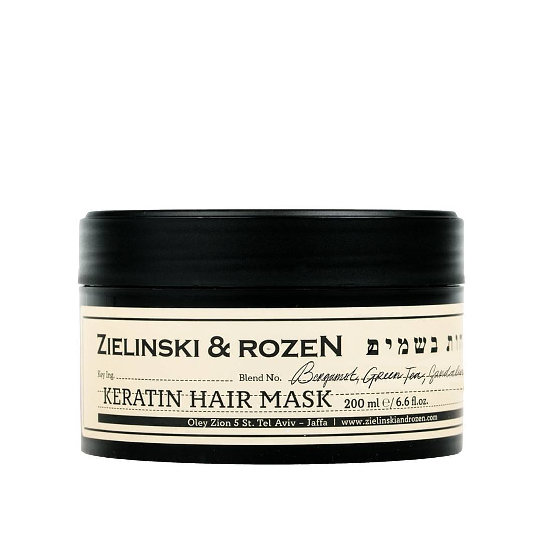Маска кератиновая для волос Бергамот, Зеленый Чай, Сандал