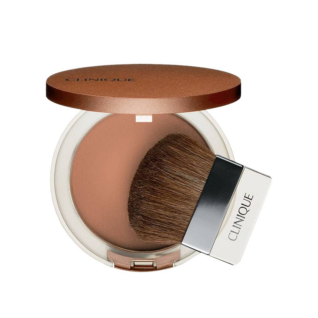 Пудра для лица компактная с эффектом загара True Bronze