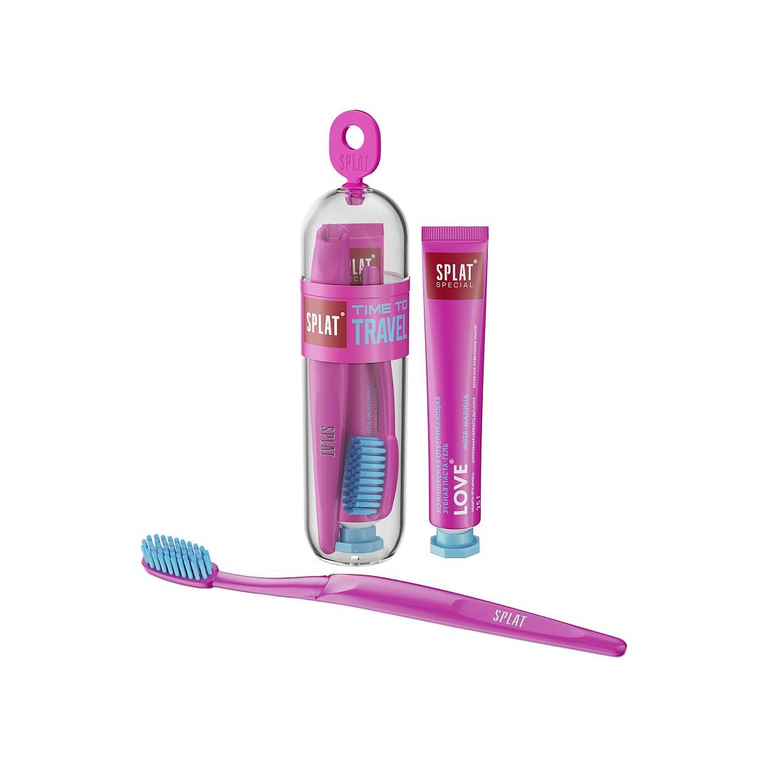 Набор Зубная паста + зубная щетка Love