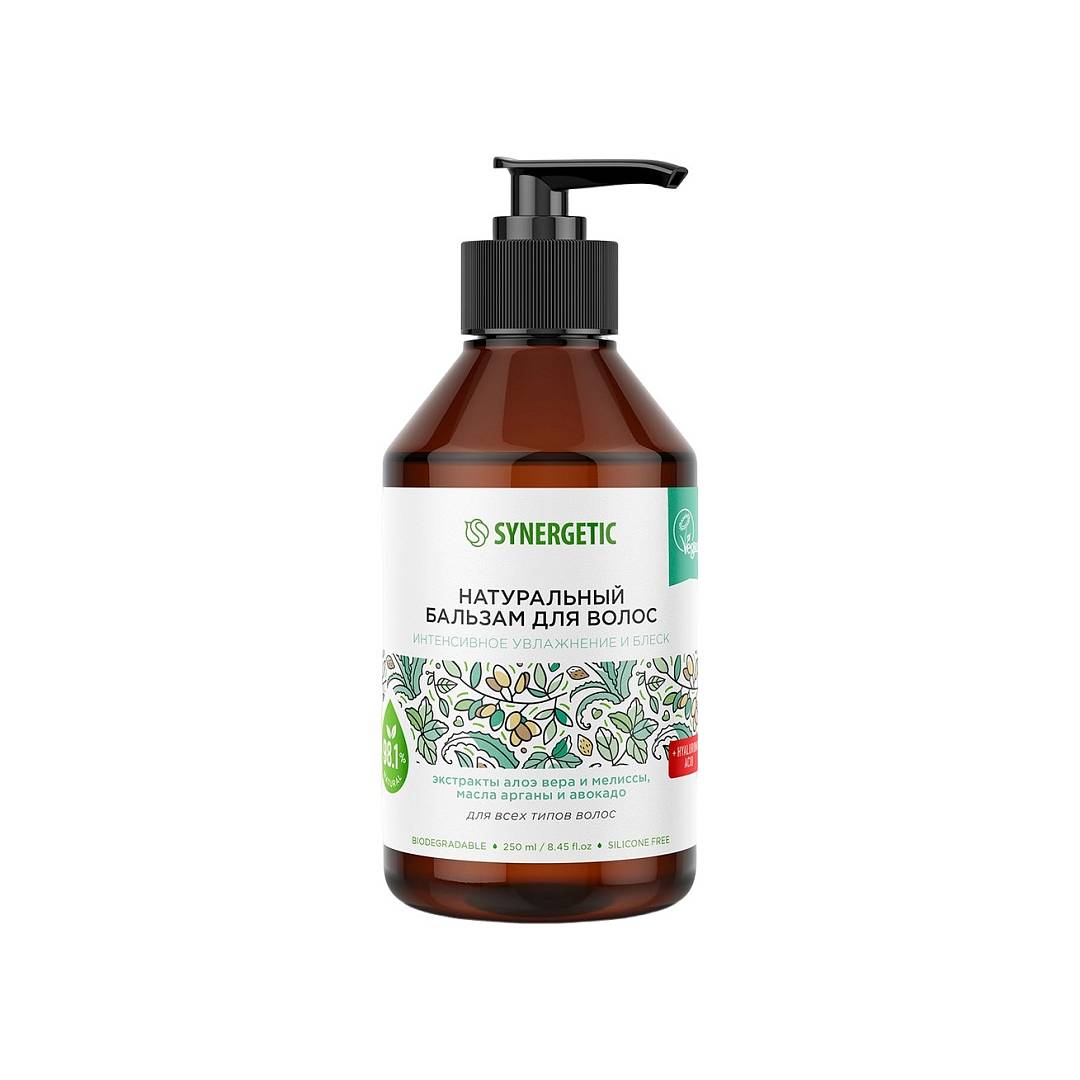 Бальзам для волос "Интенсивное увлажнение и блеск"