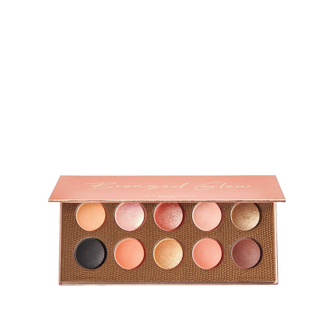 Палетка теней для век Colour Focus Bronzed Glow 