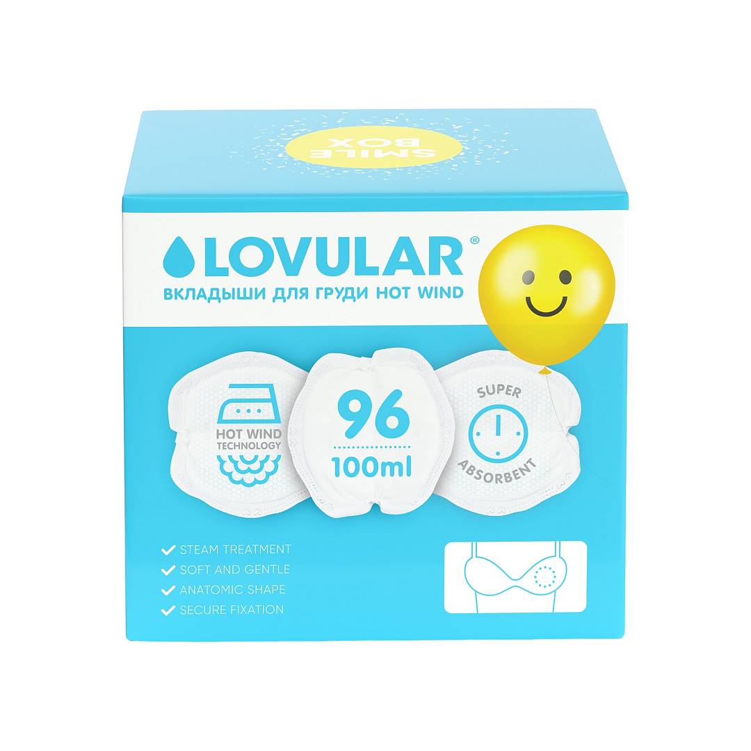 Вкладыши для груди Hot Wind 96 шт 