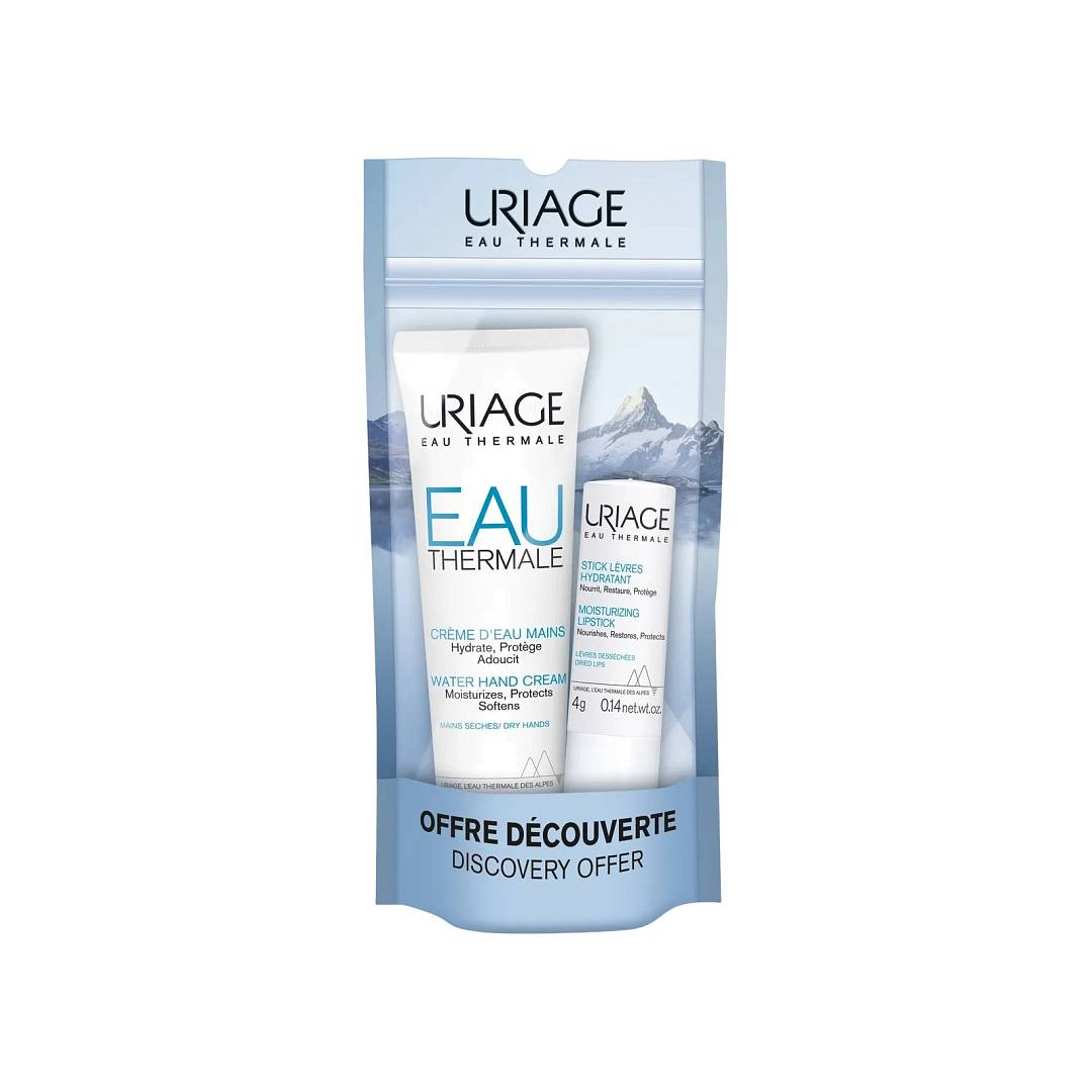 Набор Eau Thermale: Крем для рук 30мл + Стик для губ