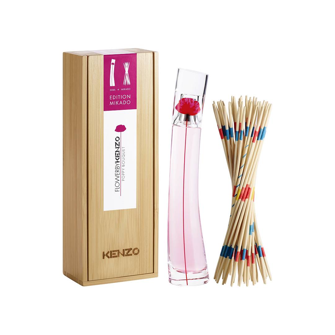 Набор Flower by Kenzo Poppy Bouquet: Парфюмерная вода 50мл + Палочки бамбуковые Mikado