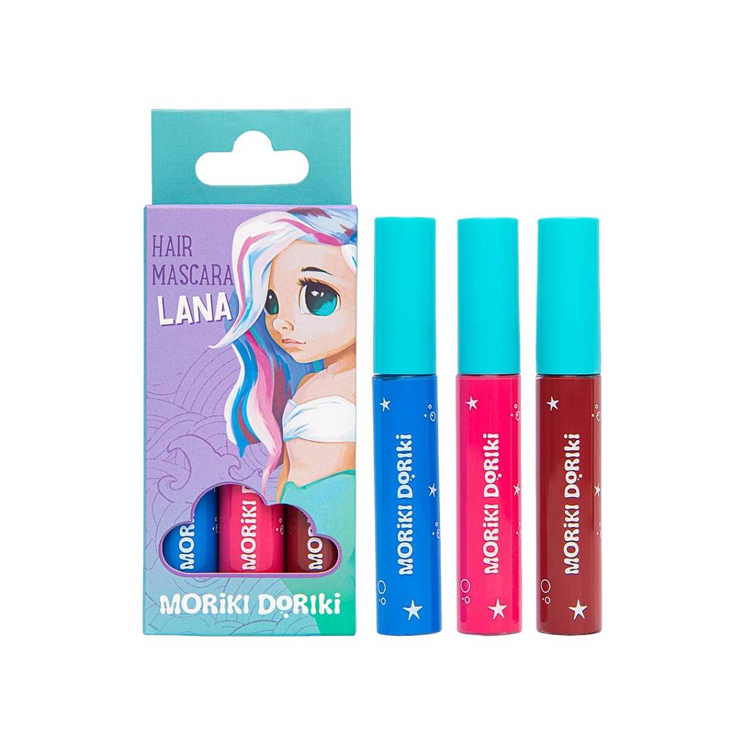 Набор цветных тушей для волос Лана