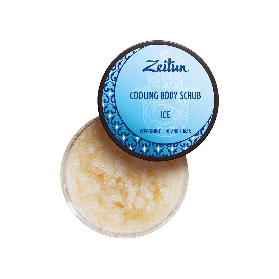 Скраб для тела Лед крио-скраб с мятой и лаймом 250мл