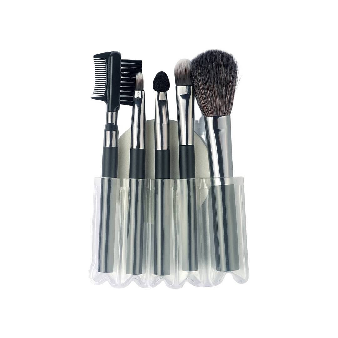 Набор: 5 кистей + спонж