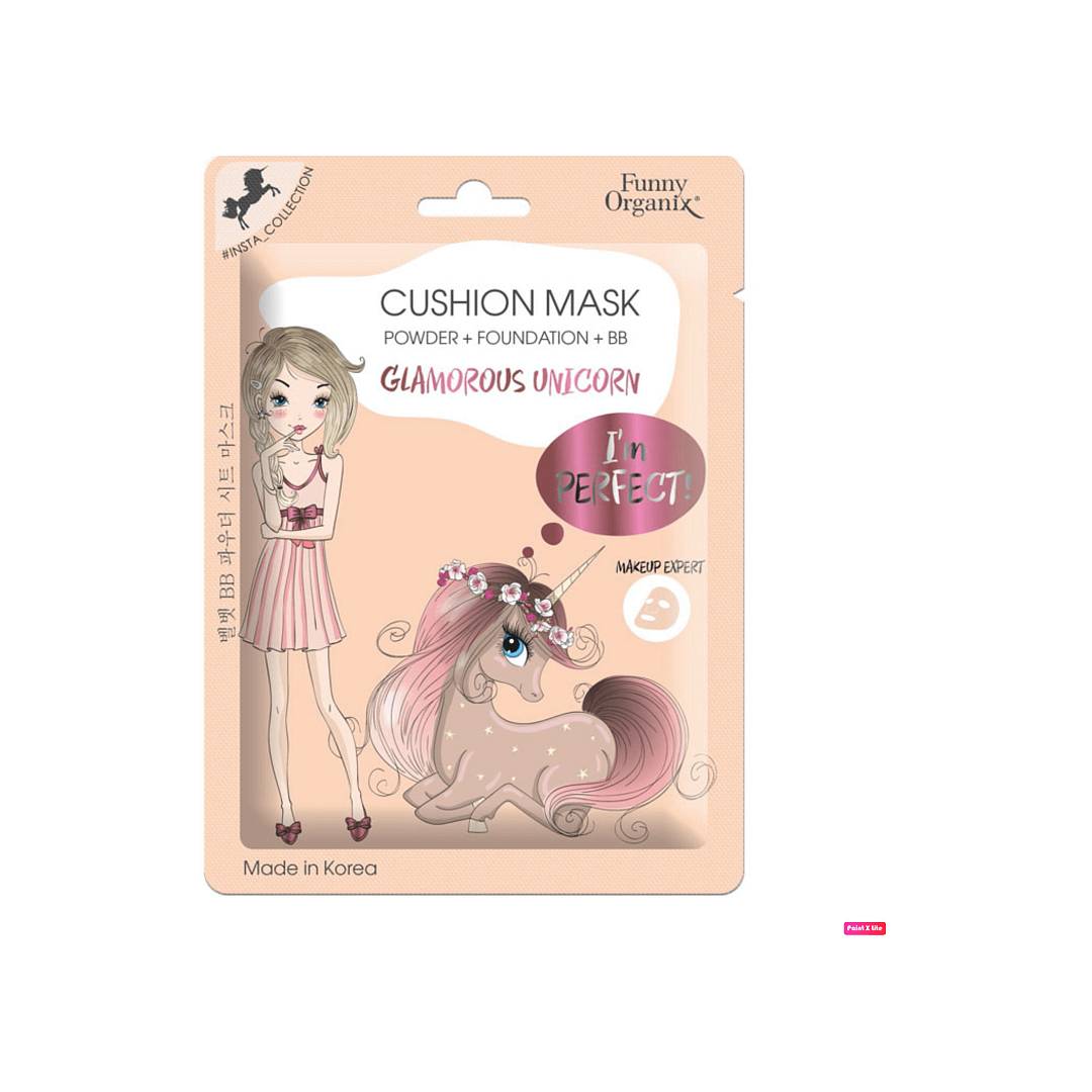 Маска-кушон бархатная на тканевой основе