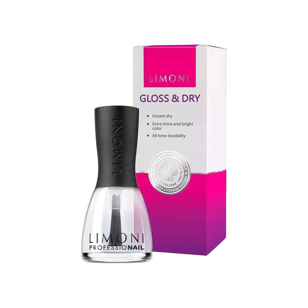 Основа и покрытие для ногтей Блеск + Сушка Gloss & Dry