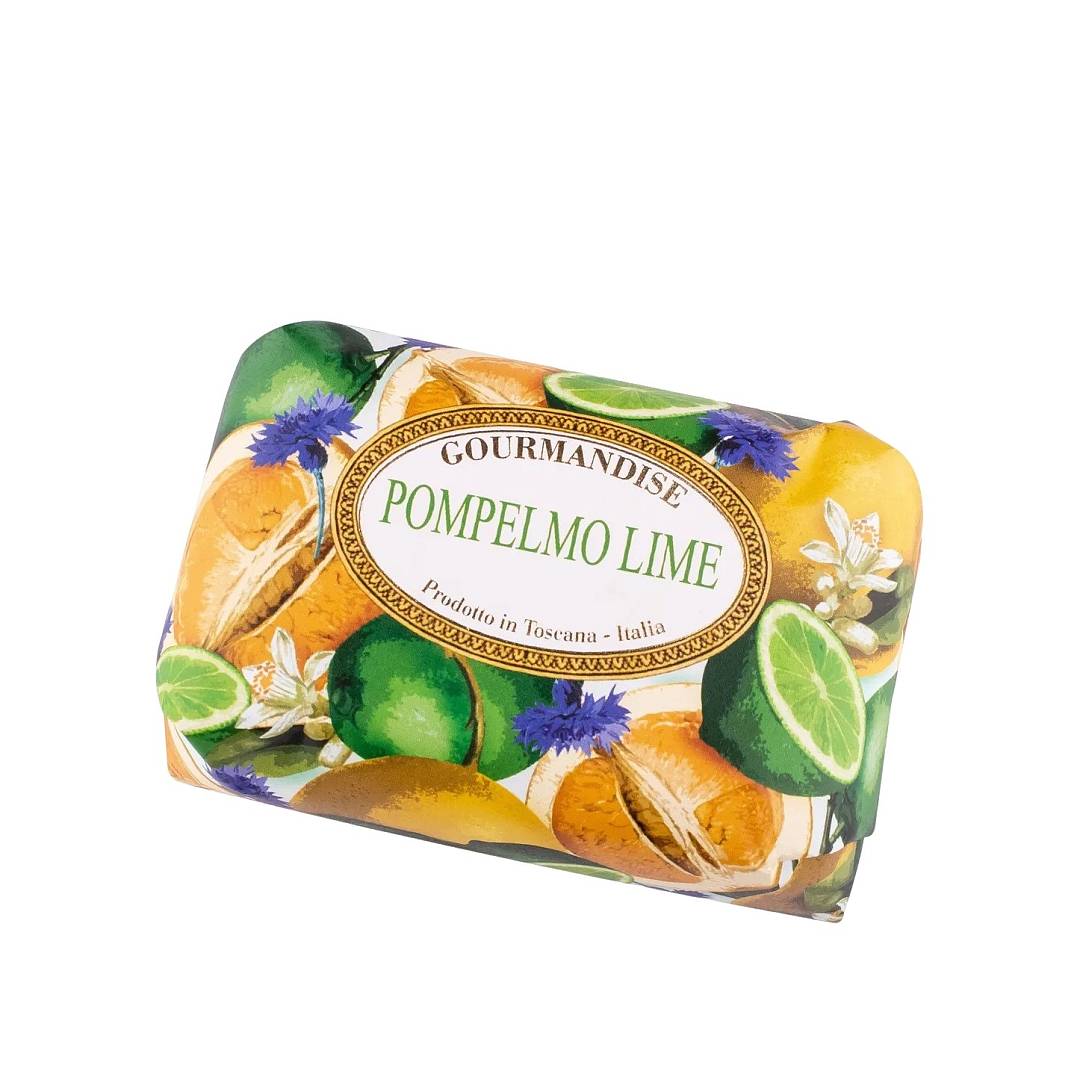 Мыло натуральное парфюмированное Лайм Грейфрут