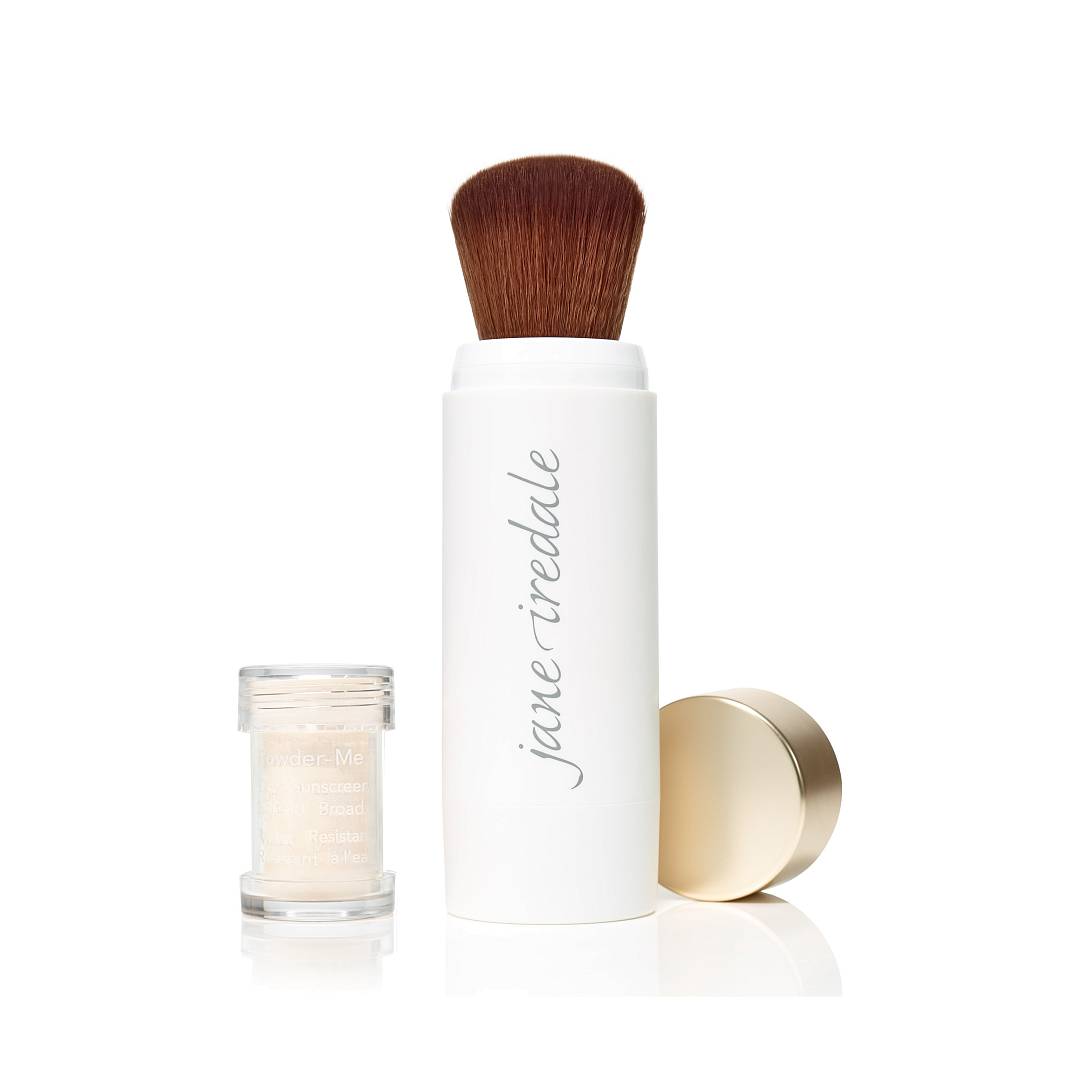 Пудра рассыпчатая защитная с кистью SPF30 