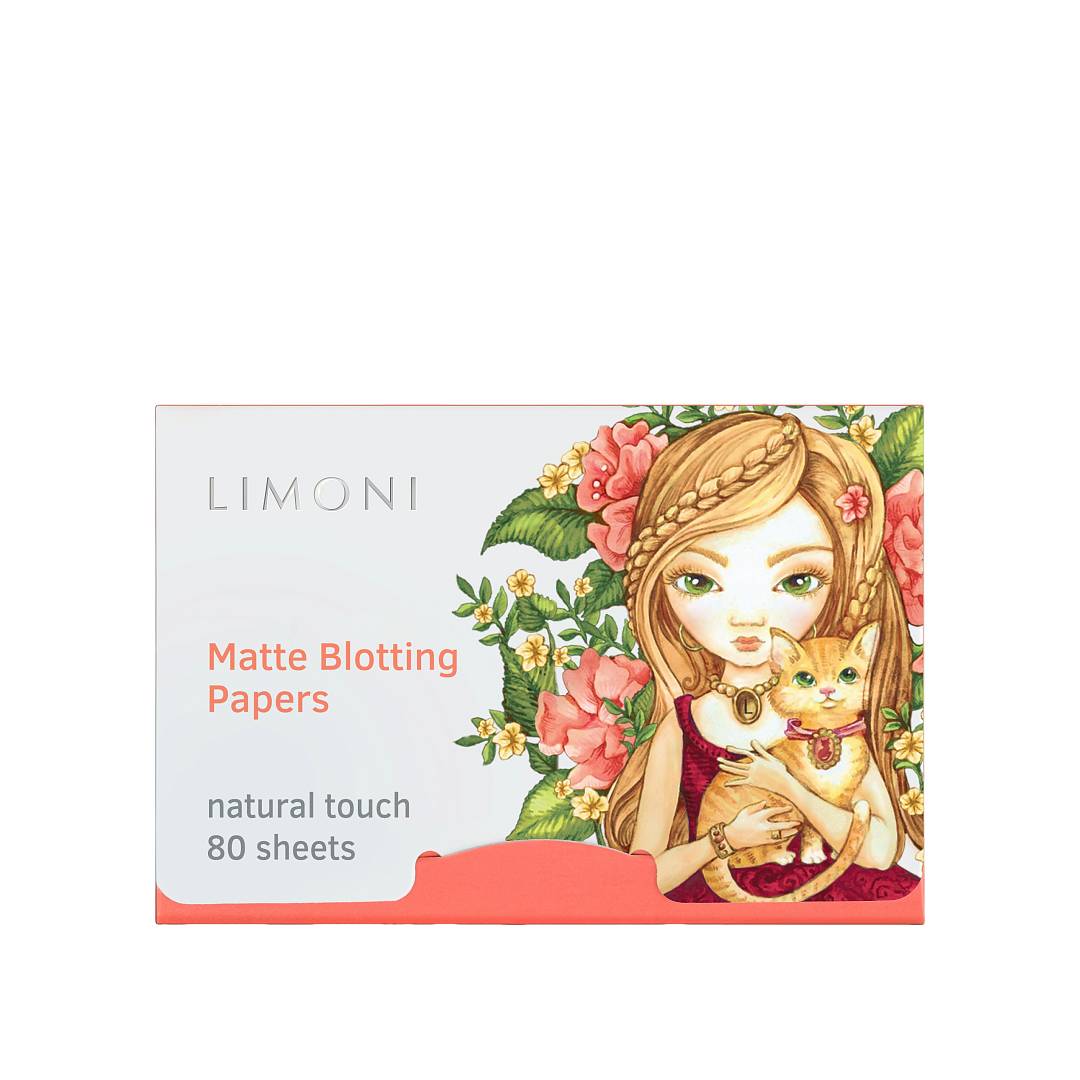 Матирующие салфетки для лица pink Matte Blotting Papers 80шт