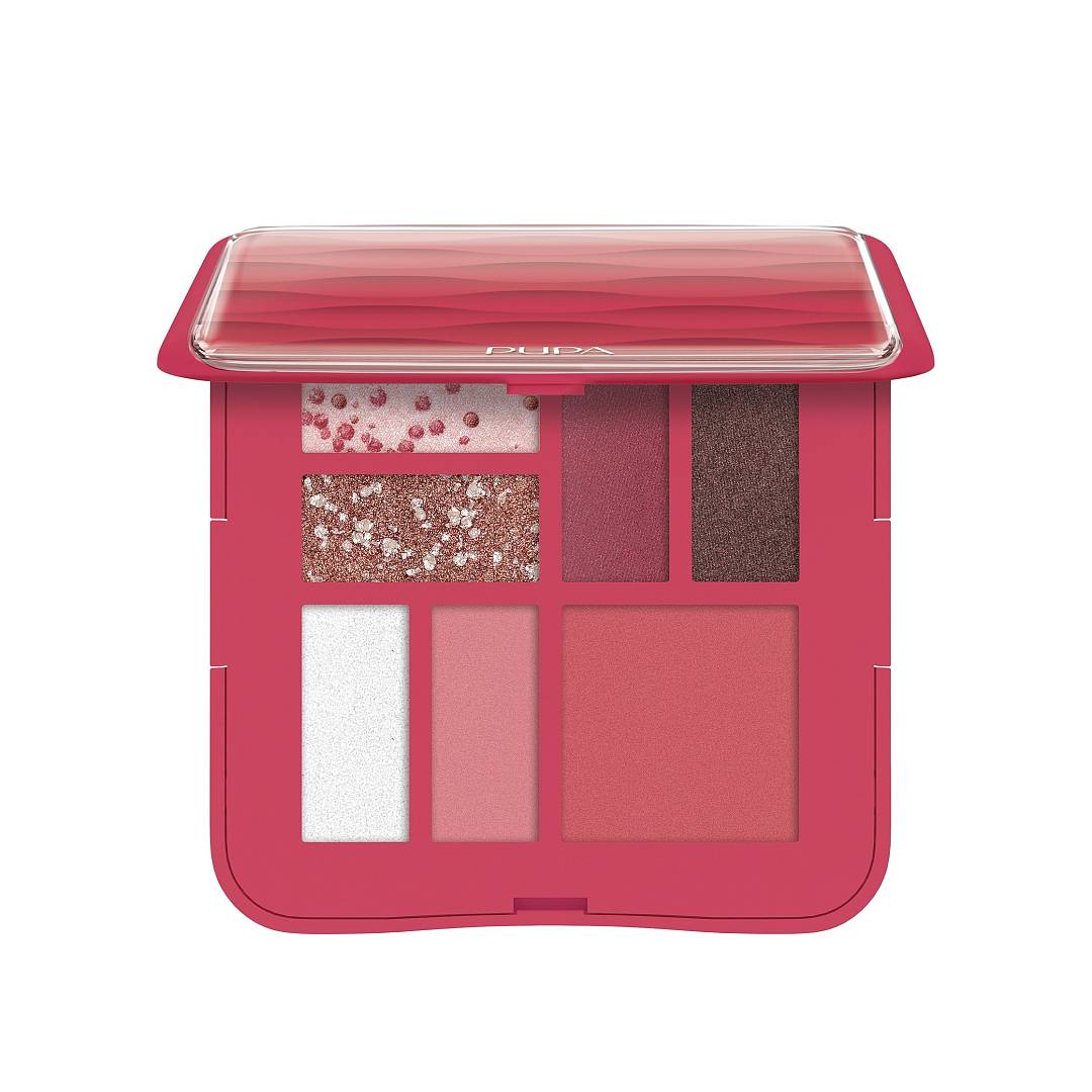 Палетка для макияжа лица Make-up Pallete 003 Coral