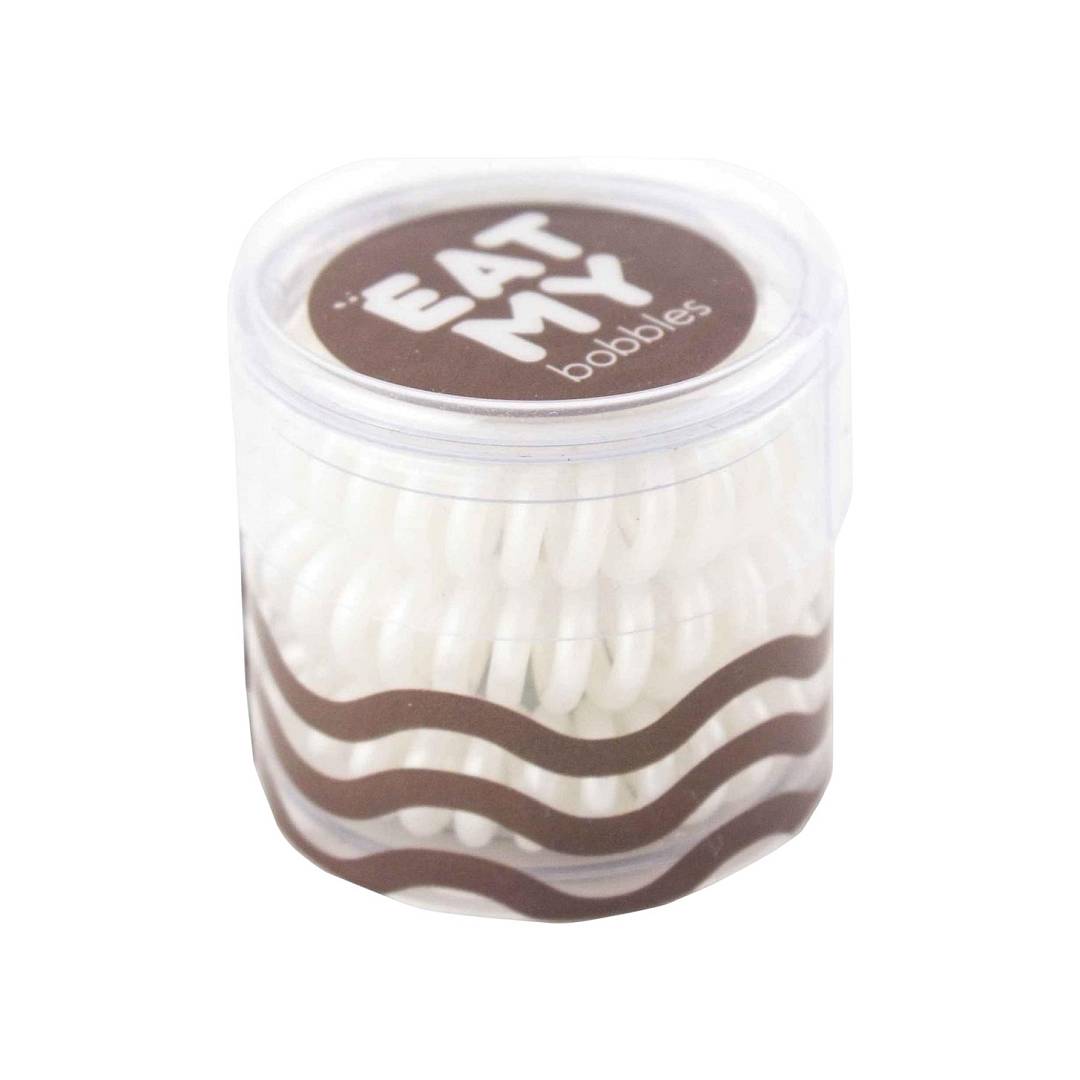 Резинка для волос мини в цвете Пломбир