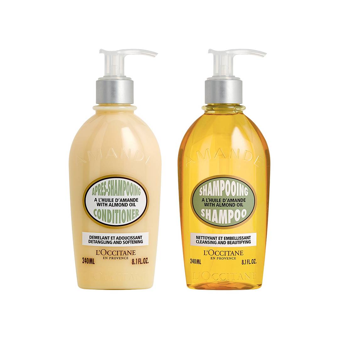 Дуэт Шампунь и Кондиционер Миндаль