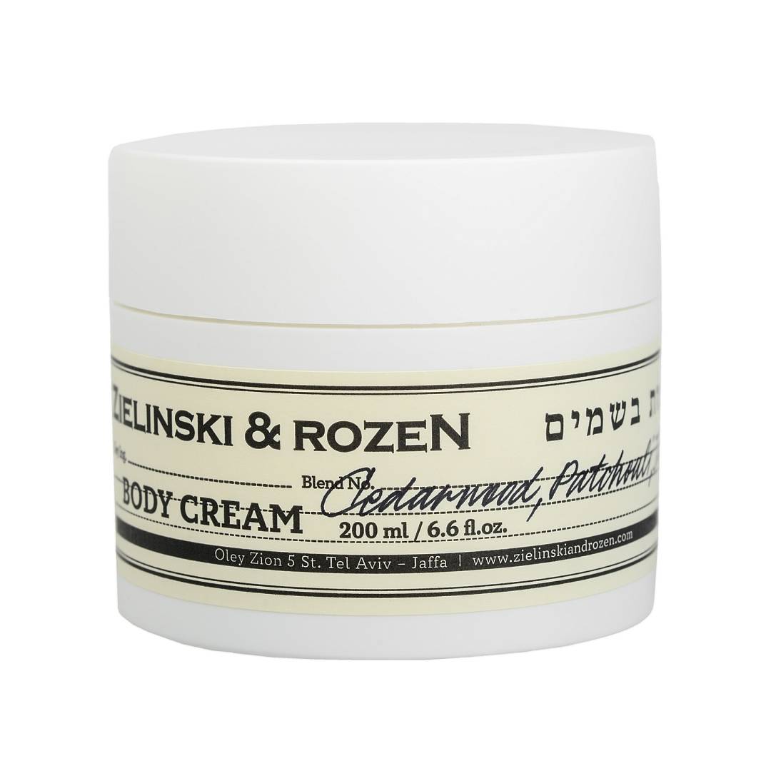 Крем для тела в банке Кедр, Пачули, Жасмин