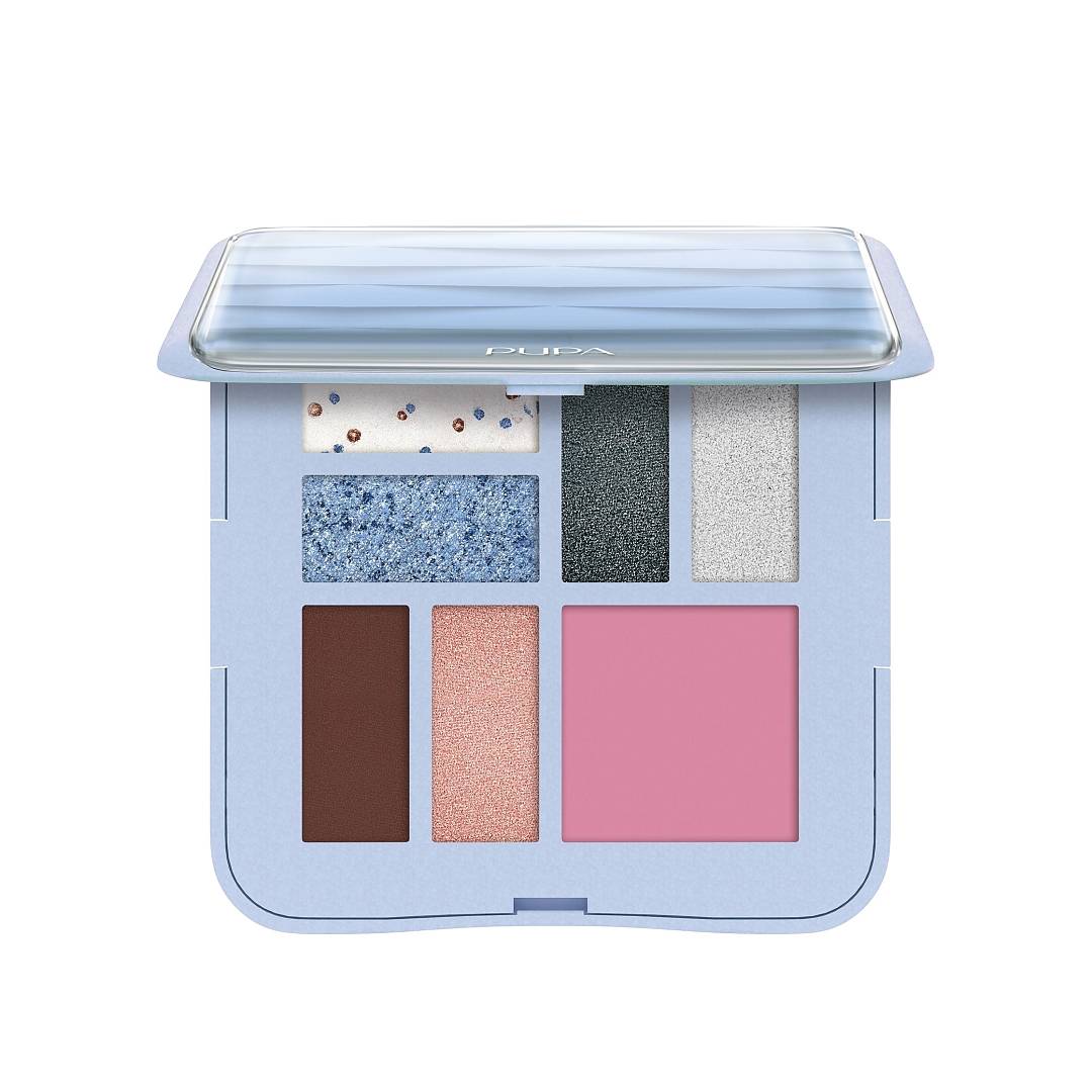 Палетка для макияжа лица Make-up Pallete 002 Wave