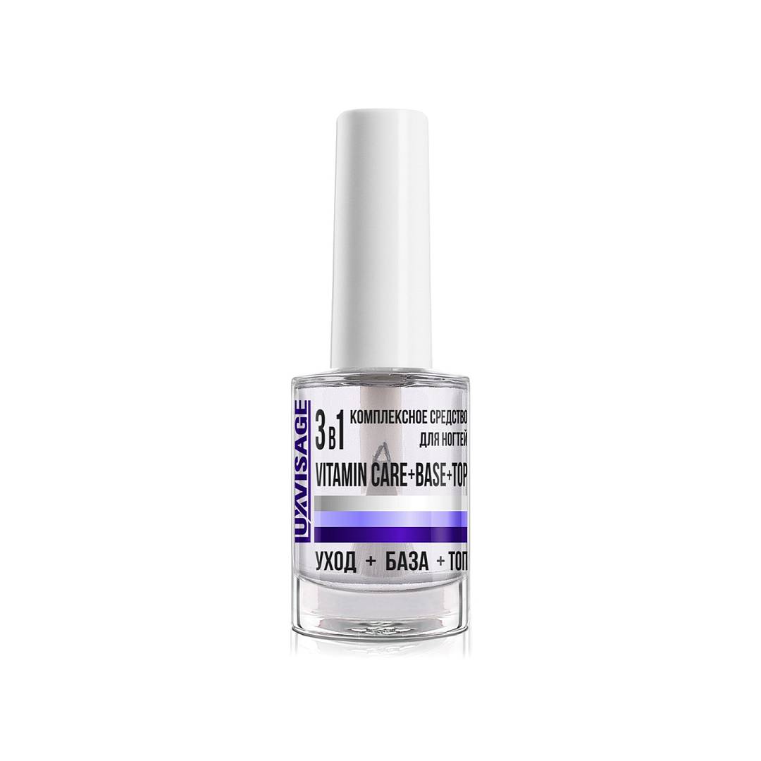 Средство для ногтей комплексное 3в1 Matt finish