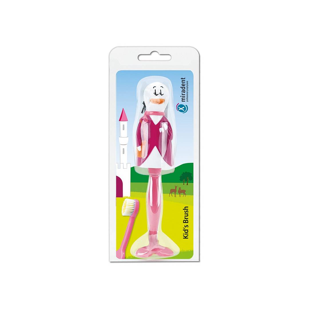 Щетка зубная детская Розовая Утка