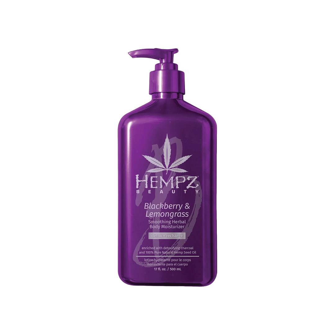 Молочко для тела разглаживающее Ежевика и Лемонграсс