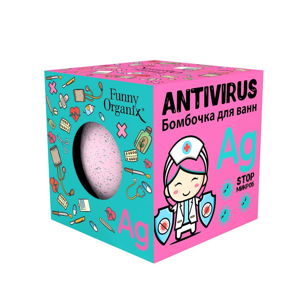 Бомбочка для ванн Antivirus